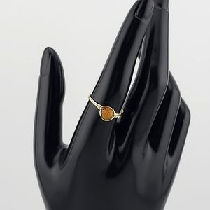 Dainty✨Handmade 'Little Lua Pele🌋Wire-wrapped Ring'🏝️ Size 8